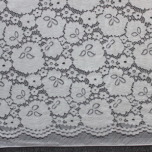 XL288 New Style Flowers 3D Knitting Nylon Cotton Lace Net Fabric For Dresses