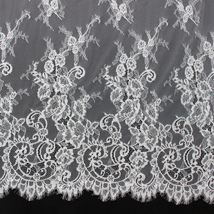 XL057 Eyelash Lace Beautiful Light Style Floral New Design Lace Fabric