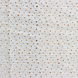 XE002 For Lady Garment Cotton Schiffli Embroidery Eyelet Fabric