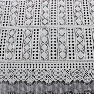 XL178 Floral Scalloped Nylon Spandex Stretch Lace For Lingerie