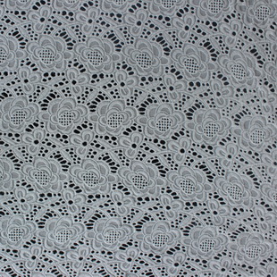 XE047 Embroidery Lace Fabric Cotton Fashion Skirt Blouse