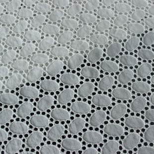 XE049 African Lace Fabric For Dress Cotton Eyelet Fabric