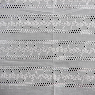 XE089 Generous Style Embroidery Lace Fabric Cotton Lace Fabric 