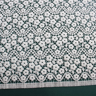 XS0884 Floral Pattern Guipure Embroidery Lace Fabric For Garment