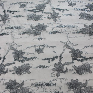 XF2928 Embroidery Fabric Tulle Lace Fabric For Dress