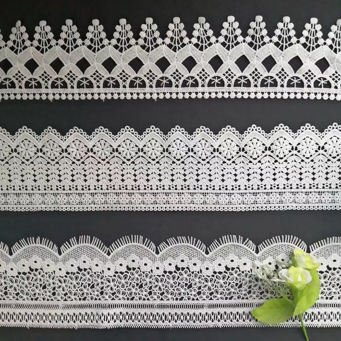 Embroidery Venise Lace Trim Edging Home Decor Dress Craft Upholstery Neckline