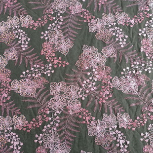 XF2963 Lace fabric Pink Bridal Fabric Wedding Dress Fabric