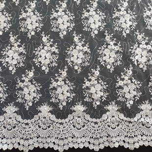 XF2966 Fabrics Made In China Embroidered Mesh For Party Dress