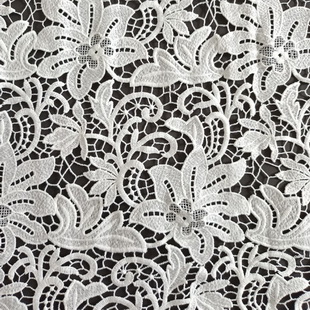 XS0916 Self Portrait Lace Wholesale Polyester Guipure Lace Fabric