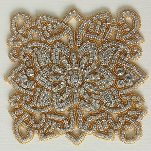 XB004 150MM Crystal Pearl Bridal Sash Beaded Rhinestone Wedding Dress Belt
