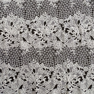 XS0929 Top Quality Chemical Lace Fabric Heavy Guipure Lace