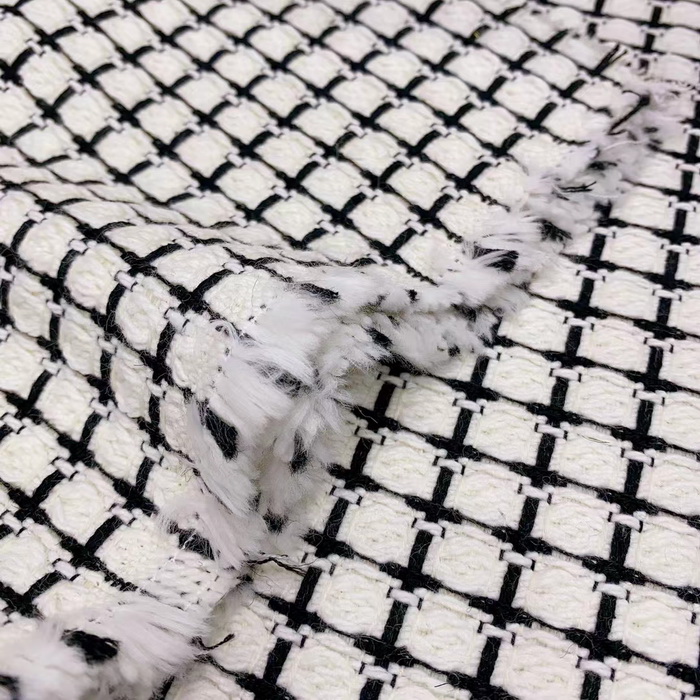 JX002 Yarn Dyed 100% Polyester Uniform Fabric Tweed Fabric For Suit