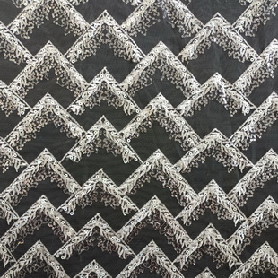 XF3005 Embroidery White Lace Fabric Embroidery Fabric For Wedding Party