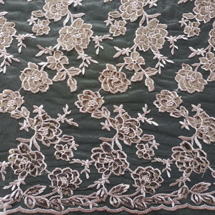 XF3049 Wedding Dress Fabric Accessories 3MM Pink Mesh Cloth