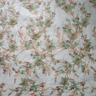 XF3062 3D Flower French Embroidery Lace Tulle Fabric