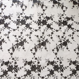 XF3085 Wholesale Net Lace Fabric Embroidery French Lace Fabric