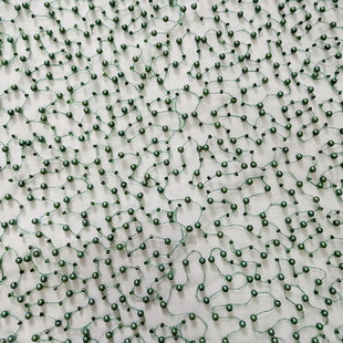 XW5276 Elegant Style Formal Wear Fabric Tulle Embroidered Lace Fabric Pearled
