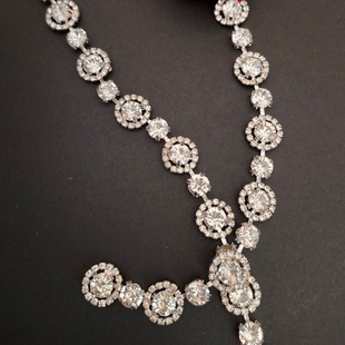 XB184 15MM Diamond Chain Wedding Party Rhinestone Trim Shoe Decoration