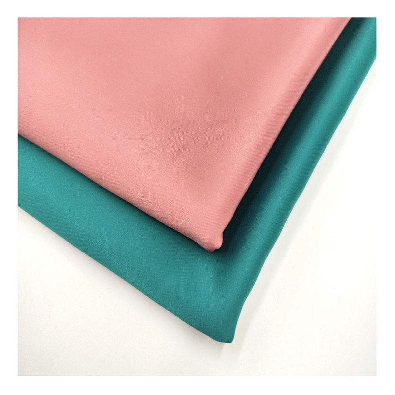 XCN116 Fake Acetate Satin Fabric Polyester For Women's Dress Fabric Gift Box Fabric Skirt Lining Fabric