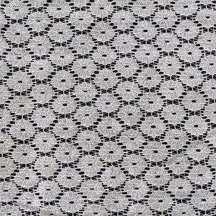 XL607 China Textile Supplier Cotton Nylon Lace Fabric Floral Dress Fabric