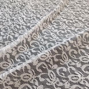 XL624 Dress Fabric Italy Nylon Cotton Shirt Lace Fabric Wholesale