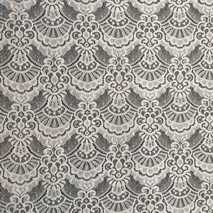 XL643 China New Arrivals White Cotton Nylon Lace Fabric For Garment