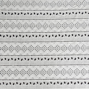 XE252 Cotton Eyelet Embroidery Fabric Cotton Lace Fabric