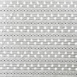 XE253 Fabric French Lace Fabric Embroidered Fabric Cotton