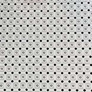 XE262 Embroidered Fabric Eyelet Floral Embroidery Manufacturer
