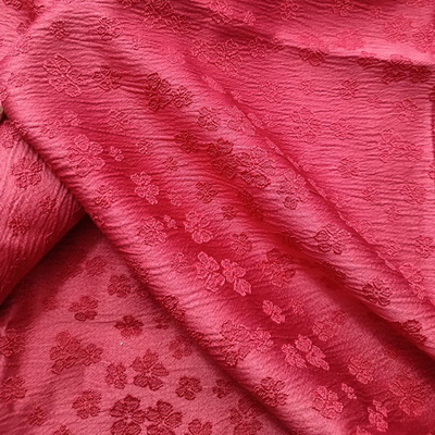 XC1648 Brocade Jacquard Fabric European Daisy Damask Fabric