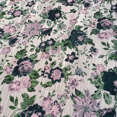 XC1655 Jacquard Brocade Design Fabric For Garments