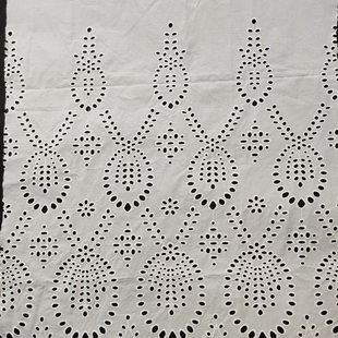 XE288 Light Weight Eyelet Embroidery Fabric Swiss Lace For Dress