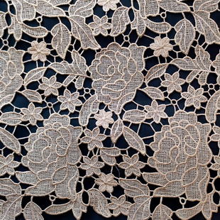 XS1661 Fashion Floral Chemical Lace For Haute Couture Or Ready To Wear