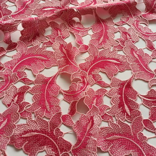 DXS1677 For Clothes Top Quality Embroidery Guipure Lace Fabric