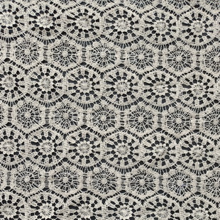 XP3968 Embroidered Cord Lace Fabric Apparel Trim Fabrics