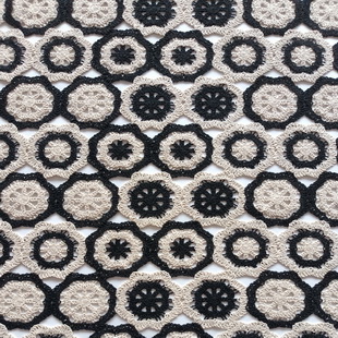 XP3971 African Cord Lace Fabric Embroidery Lace Luxury