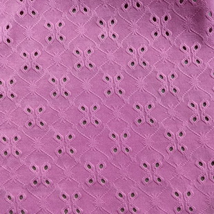 ST3802 Soft Stretch Guipure Lace Spandex Eyelet Jacquard Knitted Fabrics