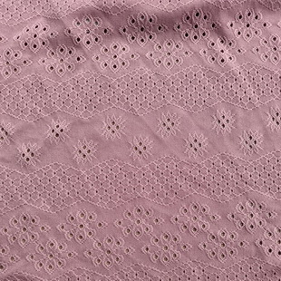 ST3827 Knit Eyelet Polyester Spandex Hollowed Out Jacquard Mesh Lace Fabric