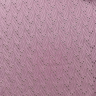 ST3850 Solid Dyed Jacquard Lace Eyelet Embroidery Fabric For Girl Skirts