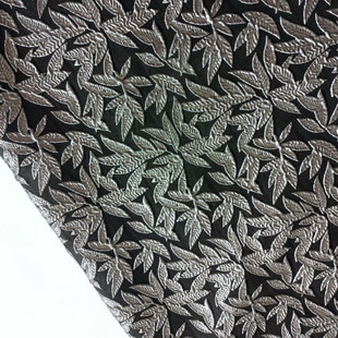 BJ007 Polyester Damask Jacquard Fabric Embroidery Flower Brocade Fabric