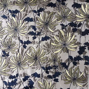 BJ014 Brocade Lace Fabric Yarn Dyed Jacquard Fabric Brocade Clothing