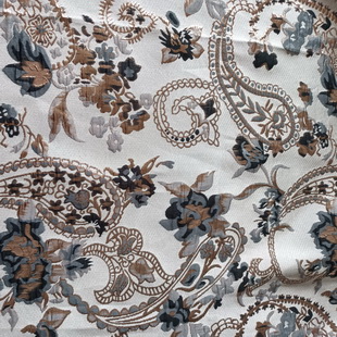 BJ024 Dress Lace Fabric European Jacquard Damask Lace Fabric