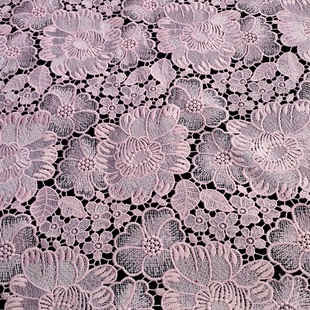 XS1699 Flower Polyester Guipure Fabric Swiss Lace For Wedding Dress Lace