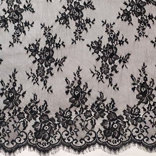 XL694 Knitted Chantilly Lace Fabrics Veil Garments 3 Metres