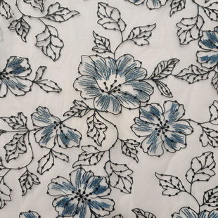 XF6015 Lace Fabric Party Dress Swiss Lace Embroidery Fabric