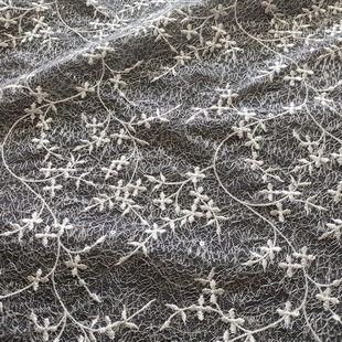 XF6016 Wedding Dress Fabric Lace Fabric Bridal Fabric White Soft Tulle
