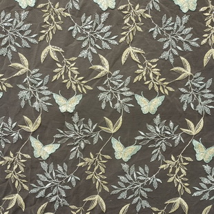 XF6064 Butterfly Embroidery Fabric Mesh Lace Fabric For Party Dress