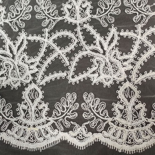XF6088 Embroidered Tulle Lace Fabric Wholesale for Elegant Occasion Dresses