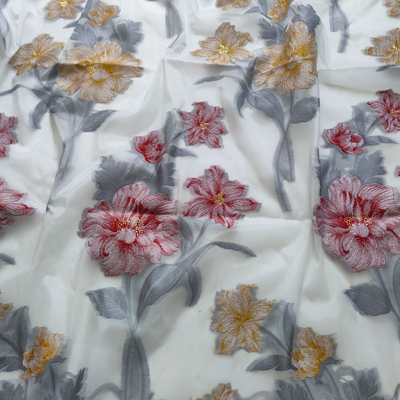 Soft And Breathable Fabric Office Lady Brocade Woven Brocade Fabric for Making Clothes BJ043